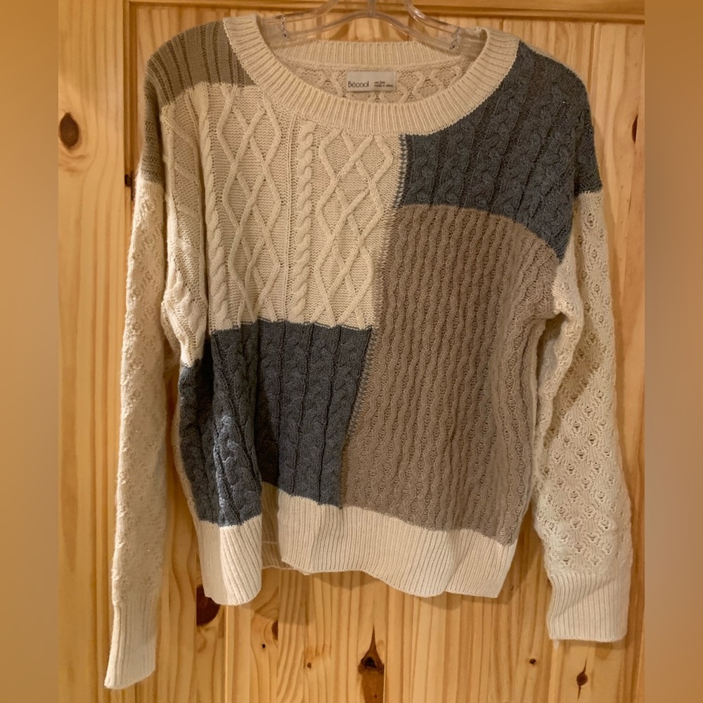 Block sweater